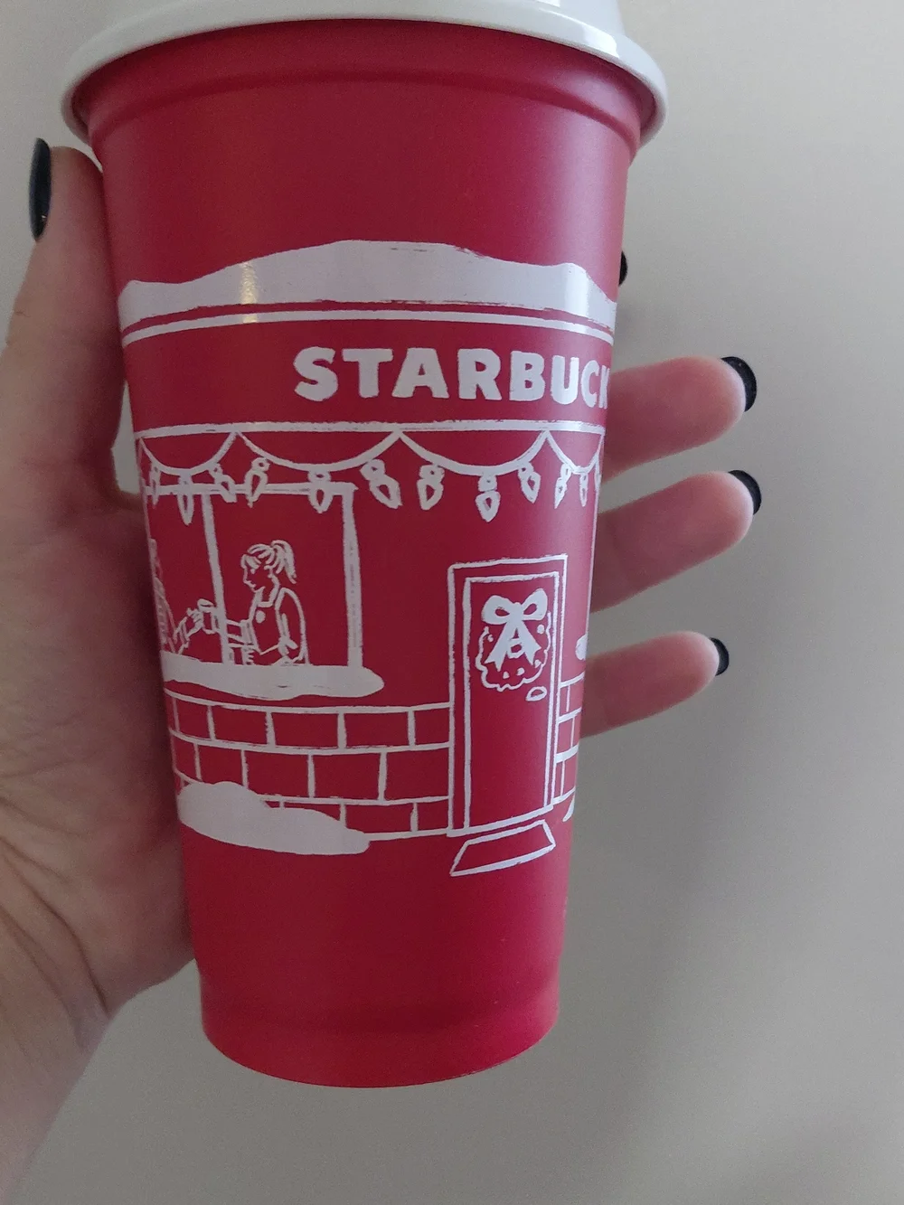 NWT Starbucks Red Holiday Reusable Cup